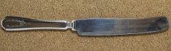 Carolina 1914 - Dinner Knife Solid Handle Old French Plated Blade Monogram L
