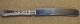 Cereta 1902 - Dinner Knife Hollow Handle Bolster Old French Plated Blade