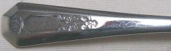 Forest Flowers aka Silver Flowers 1960 - Personal Butter Knife Flat Handle Paddle Blade