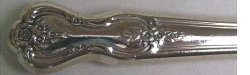 Inspiration aka Magnolia or Queen Rose 1951 - Grill Knife Solid Handle Viand