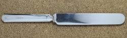 La France 1920 - Dinner Knife Solid Handle Bolster Blunt Plated Blade Large