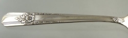 La Rose 1938 - Dinner Knife Solid Handle Modern Stainless Large Blade