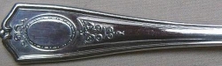 Louis XVI 1911 - Dinner Knife Hollow Handle Bolster Blunt Plated Blade