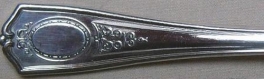 Louis XVI 1911 - Dinner Knife Hollow Handle Bolster Blunt Plated Blade