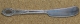 Old South aka Rendezvous 1938 - Personal Butter Knife Flat Handle Paddle Blade