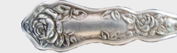 Rose 1903 - Dinner Knife Solid Handle Bolster Blunt Stainless Blade