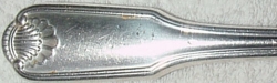 Silver Shell 1978 - Large Serving Fork