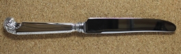 George II Plain 1914 - Luncheon Knife Hollow Handle Pistol Handle French Stainless Blade