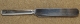 Old Colony 1911 - Luncheon Knife Solid Handle Bolster Blunt Plated Blade