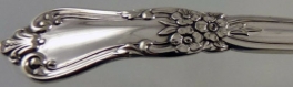 Valley Rose 1956 - Personal Butter Knife Flat Handle Paddle Blade
