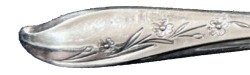 Lilac Time 1957 - Dessert or Oval Soup Spoon