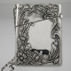 Card Case Sterling Silver Art Nouveau c1890-1910 USA