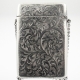 Card Case Sterling Silver Charles Lyster & Son Birmingham c1912