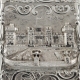 Castle Card Case Sterling Silver George Unite Birmingham c1869
