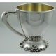 Baby Cup Sterling Silver Art Nouveau c1900 William B. Kerr USA