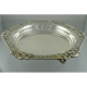 Fruit Bowl Sterling Silver Raspberry Motif c1901 Atkin Brothers