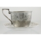 Tea Cup and Saucer | Silver 911/1000 | Russia
