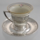 Demitasse Sterling Cup & Saucer F.M. Whiting and DeLan & McGill