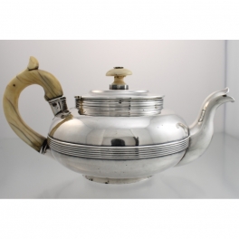 Teapot Silver St. Petersburg Russia c1840 Gustav Okerblom