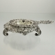 Tea Strainer .800 Silver Germany c1900 Baroque Style