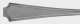 Devonshire  - Dinner Knife Hollow Handle French Stainless Blade  Monogram S