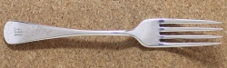 Queen Mary  - Luncheon Fork Monogram M or W