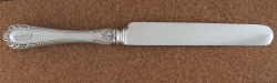 Winthrop 1896 - Dinner Knife Hollow Handle Blunt Plated Blade  momogram